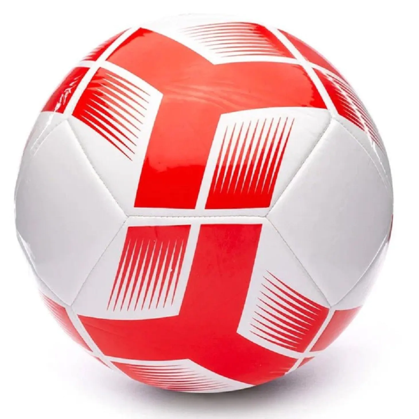 Balón Fútbol Adidas Starlancer Club Rojo-Blanco T-4