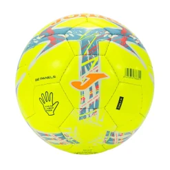 Balón Fútbol Joma Dalí III Amarillo Flúor Turquesa Flúor T-3