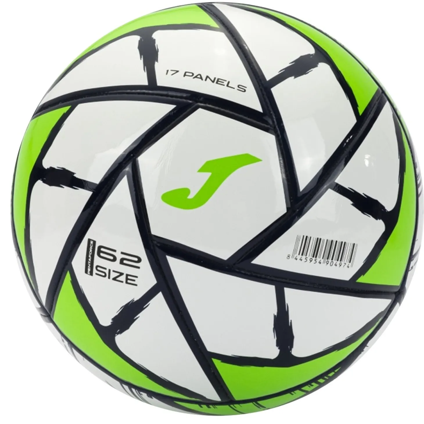 Balón Fútbol Sala Joma Pentaforce Verde Flúor-Marino T-62