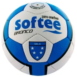 Balón Fútbol Sala Softee Bronco Azul/Blanco T-62