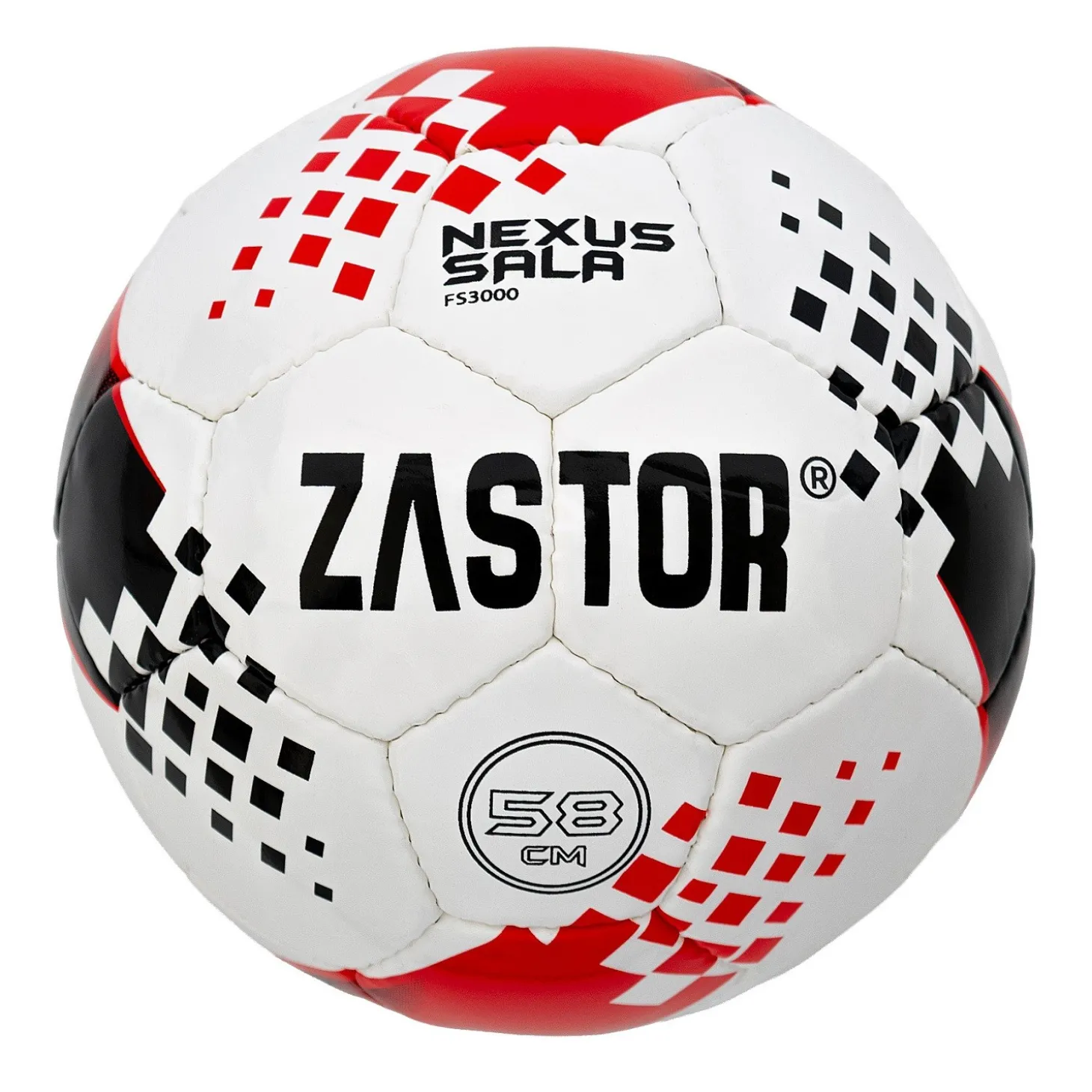 Balón Fútbol Sala Zastor Nexus 58FS3000 Red T-58