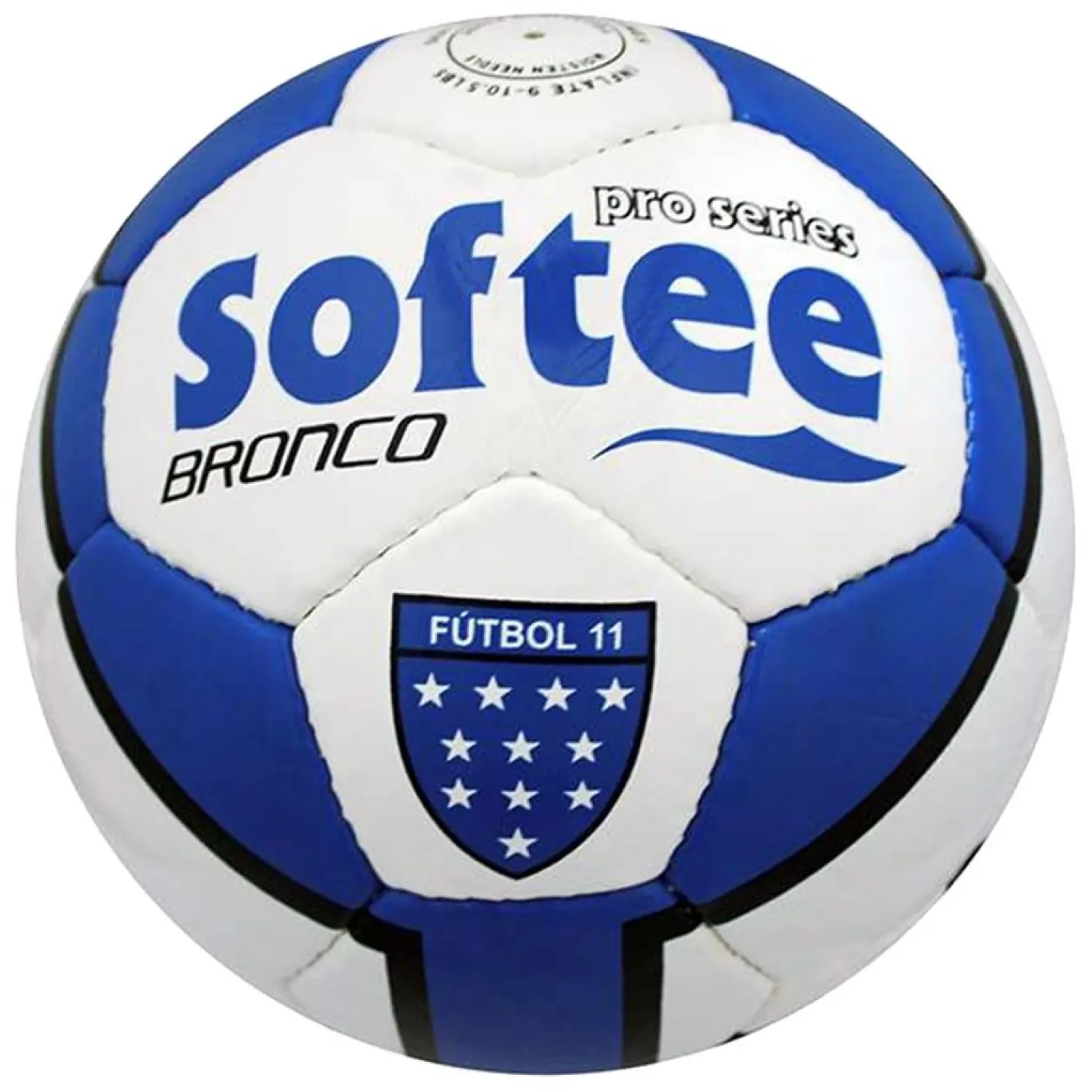 Balón Fútbol Softee Bronco Azul T-5