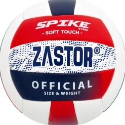 Balón Voleibol Zastor Spike 5V1500 Rojo/Azul T-5