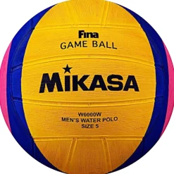 Balón Waterpolo Mikasa W6000W Tricolor T-5