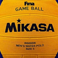 Balón Waterpolo Mikasa W6000W Tricolor T-5