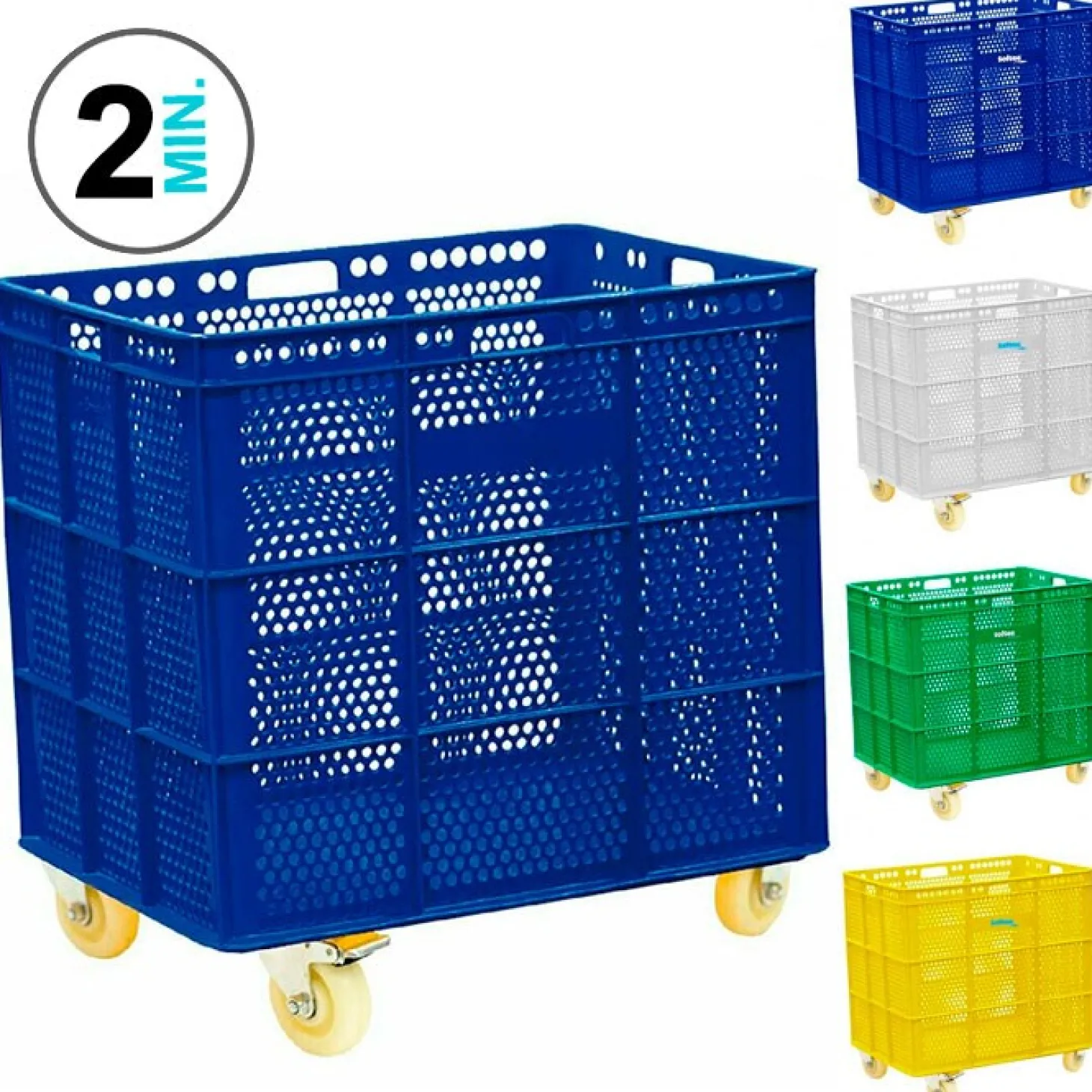 Banasta Para Balones Con Ruedas