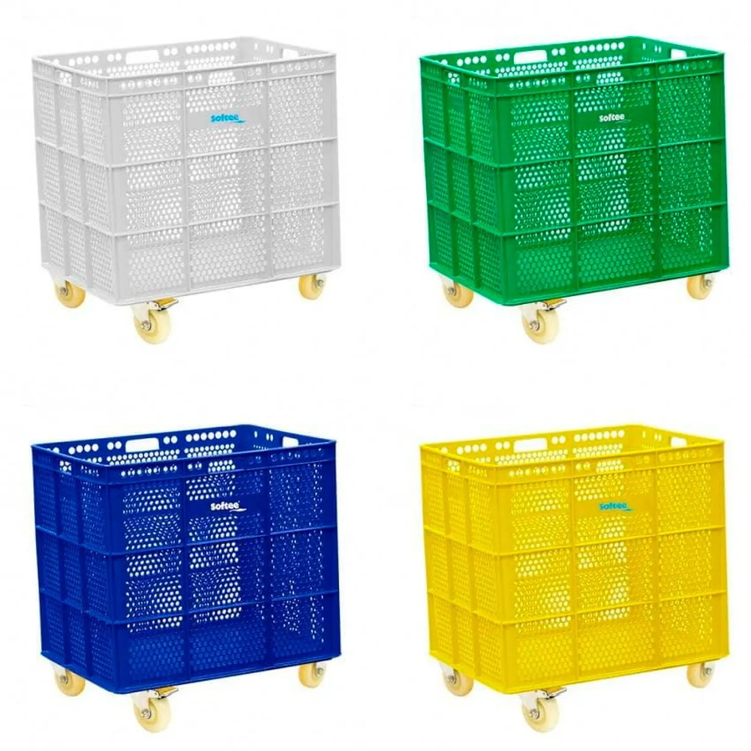 Banasta Para Balones Con Ruedas