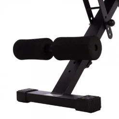 Banco Multifunción Regulable Negro/Rojo