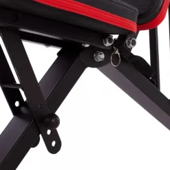 Banco Multifunción Regulable Negro/Rojo