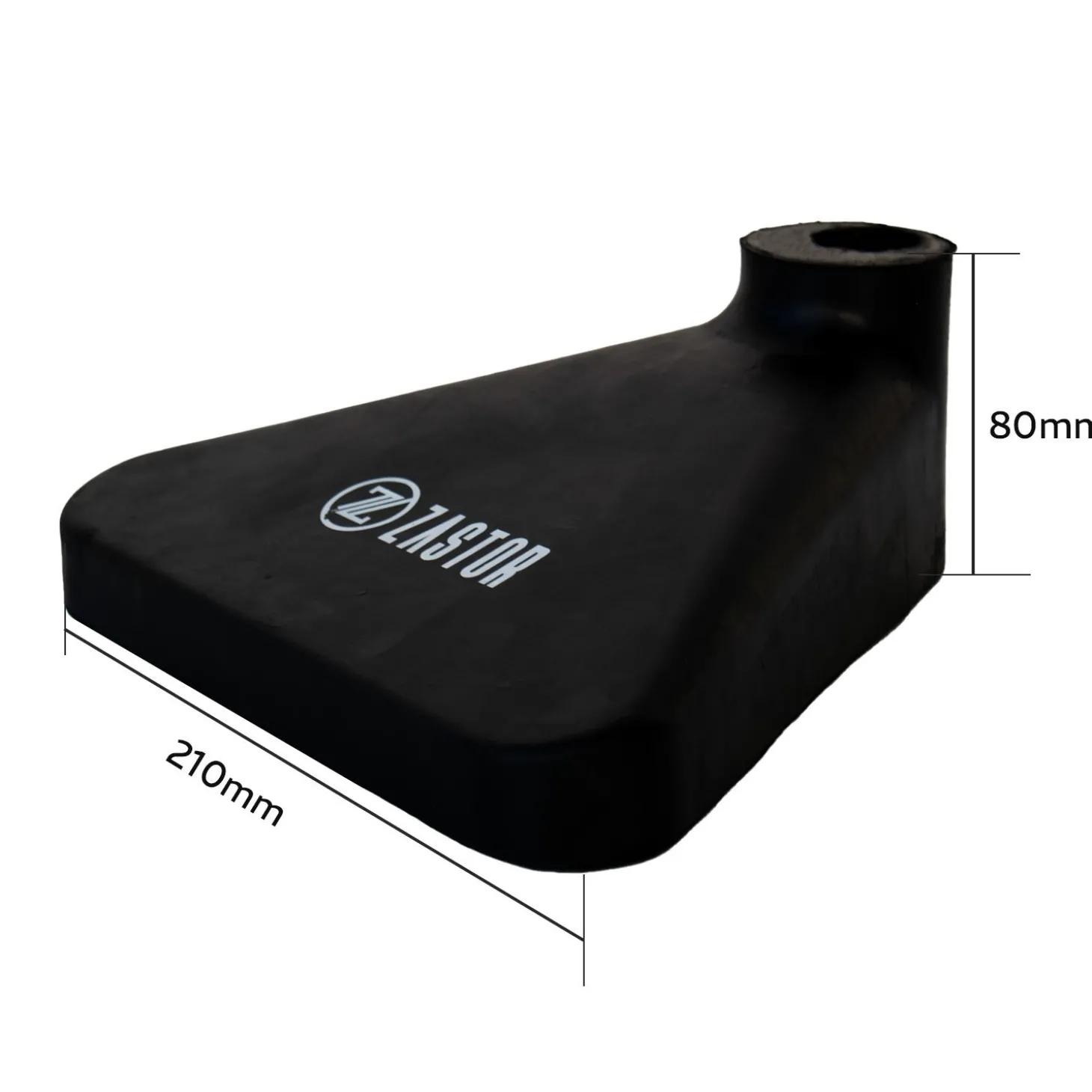 Base Caucho Triangular Zastor Tribas