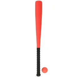 Bate Béisbol Foam Con Pelota. Rojo