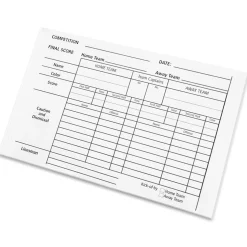 Bloc 25 Hojas Partido Árbitro Zastor