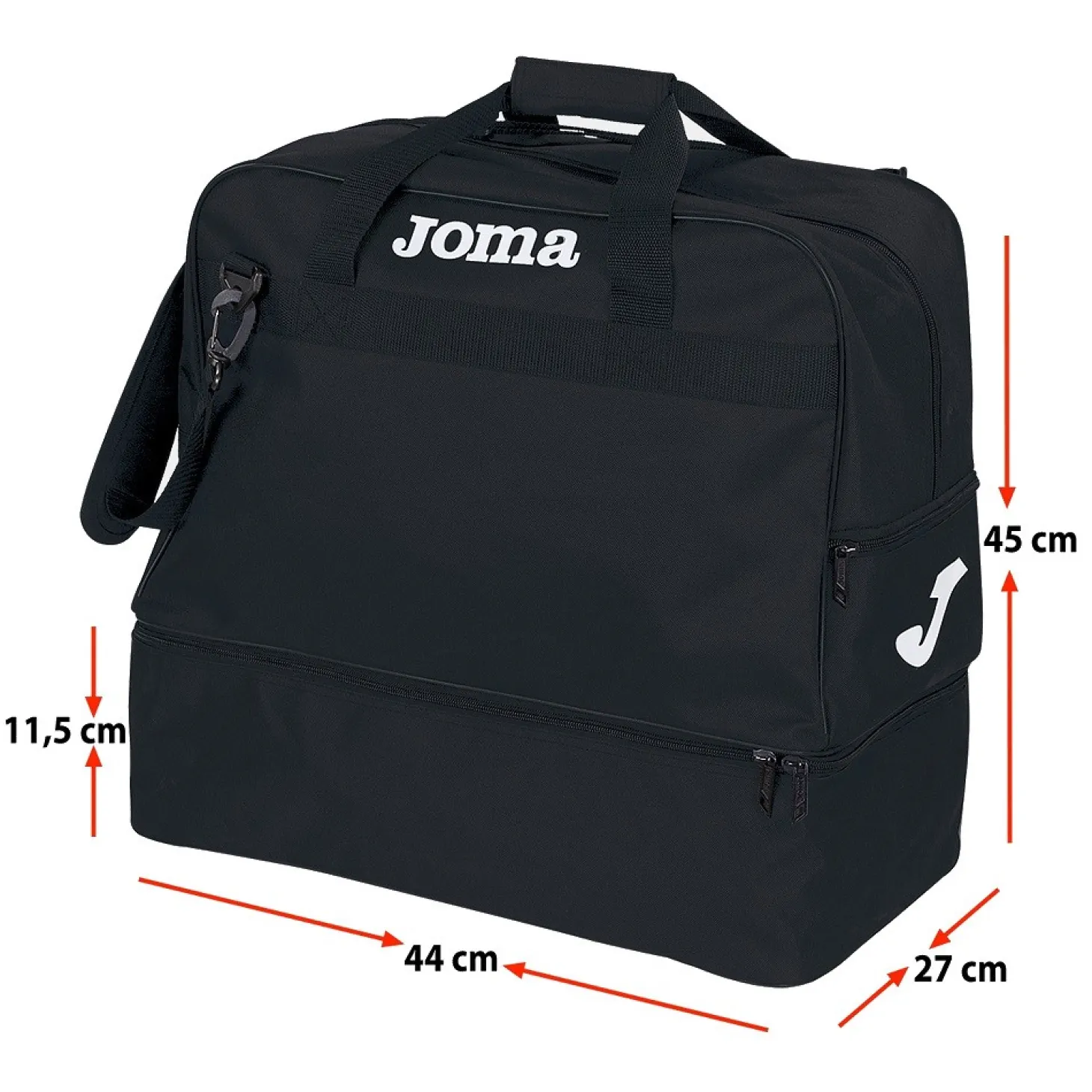 Bolsa Deporte Joma Training III Mediana Negro