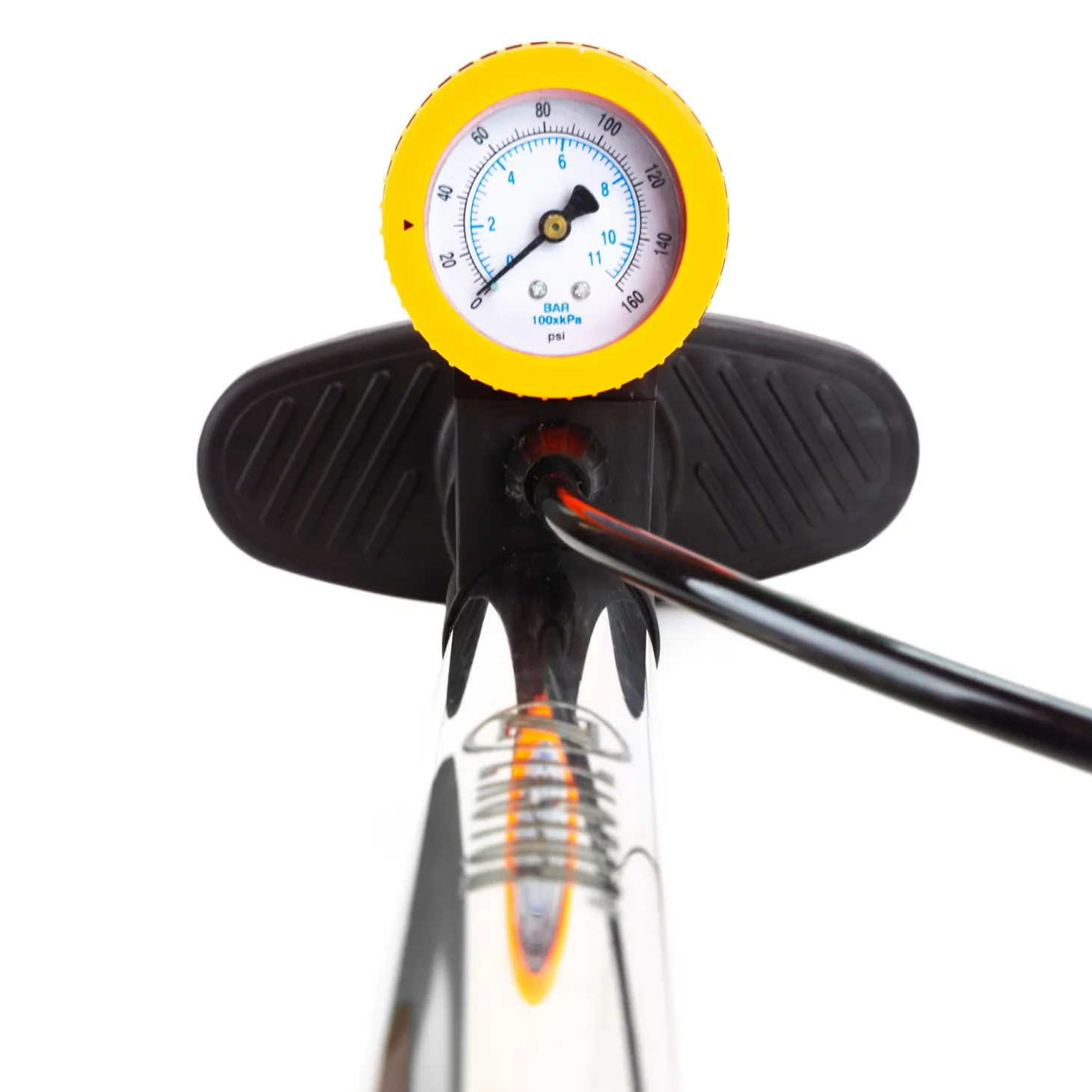 Bomba de Pie con Manómetro Zastor Sunsa