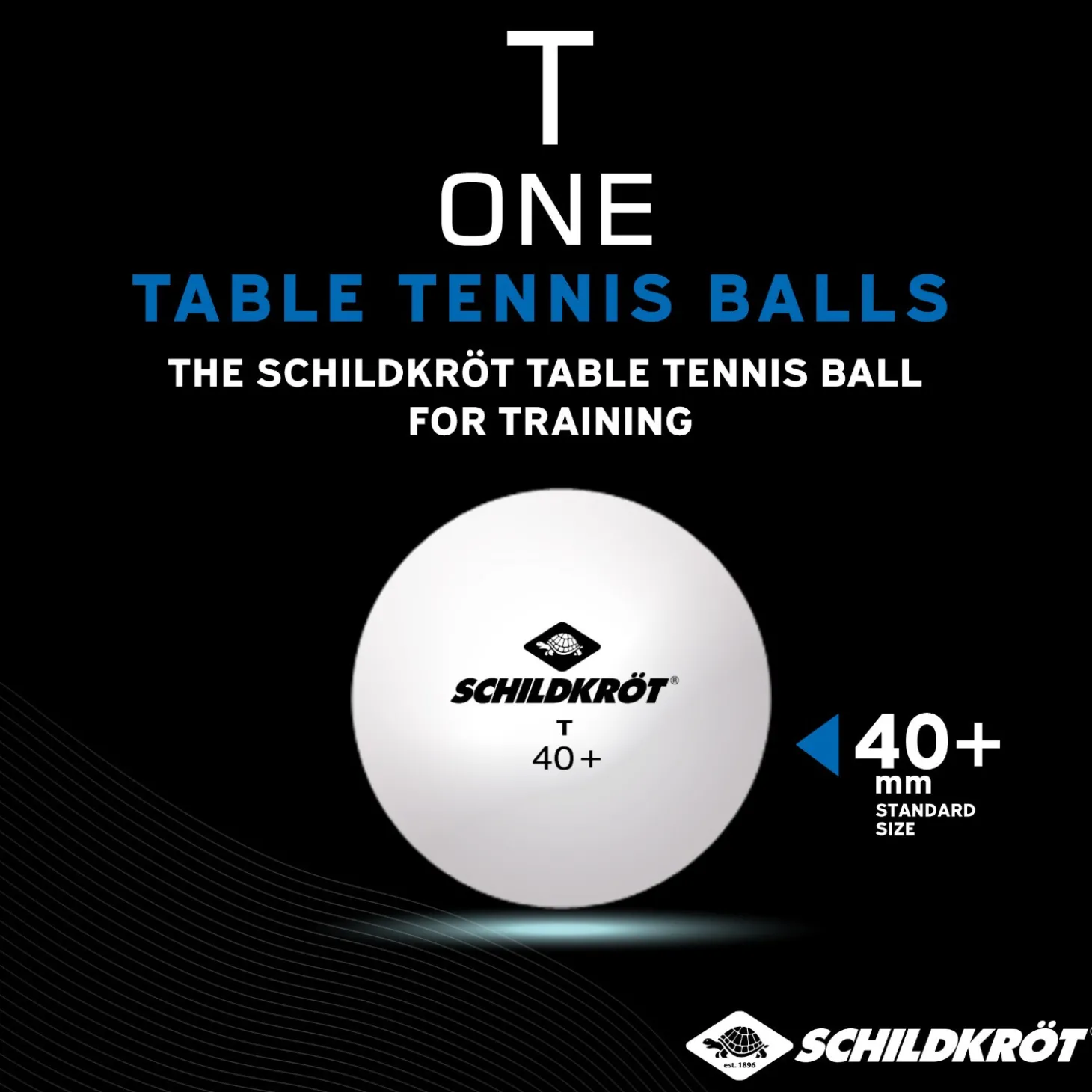 Caja 120 Pelotas Ping Pong Schildkröt T-One