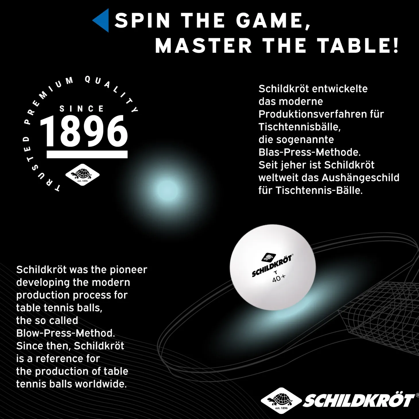 Caja 120 Pelotas Ping Pong Schildkröt T-One