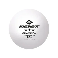 Caja 3 Pelotas Ping Pong Schildkrot 3* Blanca