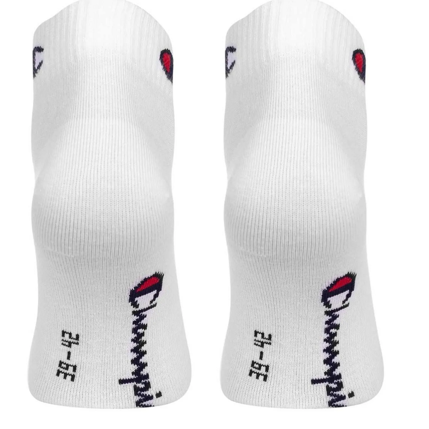 Calcetines Champion 3P Quarter Blancos