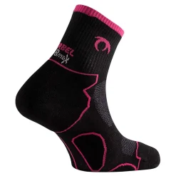Calcetines Lurbel Tierra Three Negro/Fucsia