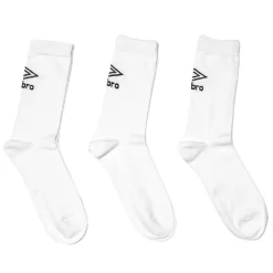 Calcetines Umbro Combed 3P Blancos