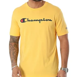 Camiseta Champion Basic Cou Amarilla