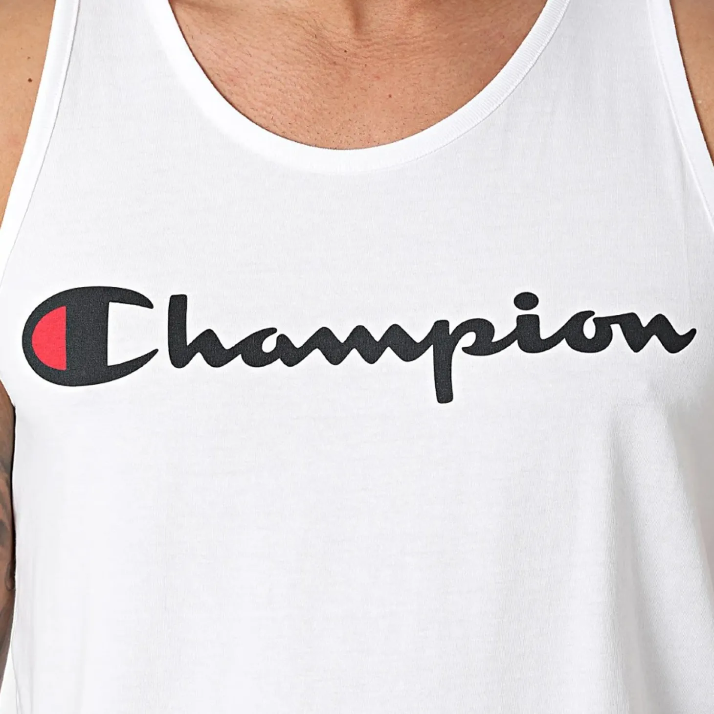 Camiseta Champion Tank Top Nenci Blanca