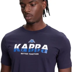 Camiseta Kappa Gafup Azul Marino