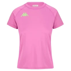 Camiseta Kappa Kombat Fiba Training Fucsia