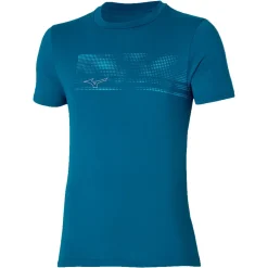 Camiseta Mizuno Athletics Tee Azul