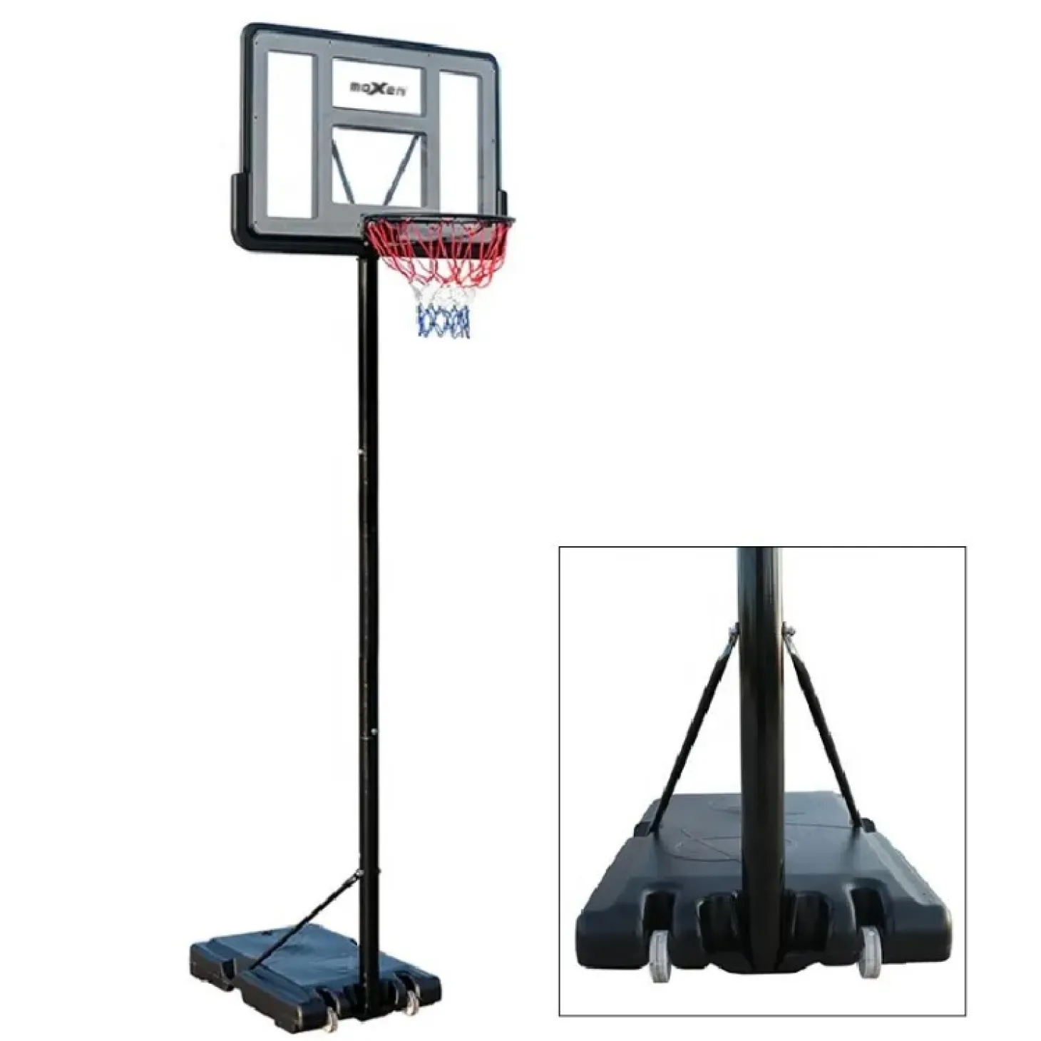 Canasta Baloncesto Trasladable Moxen Bulls