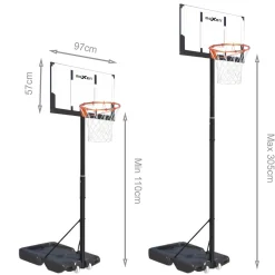 Canasta Baloncesto Trasladable Moxen Admiral