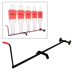 Carro Porta Jugadores Barrera 5 Siluetas