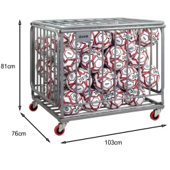 Carro Portabalones Plegable Zastor Berna 103x76x81cm