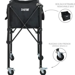 Carro Portapelotas Tenis/Pádel Zastor Kenis