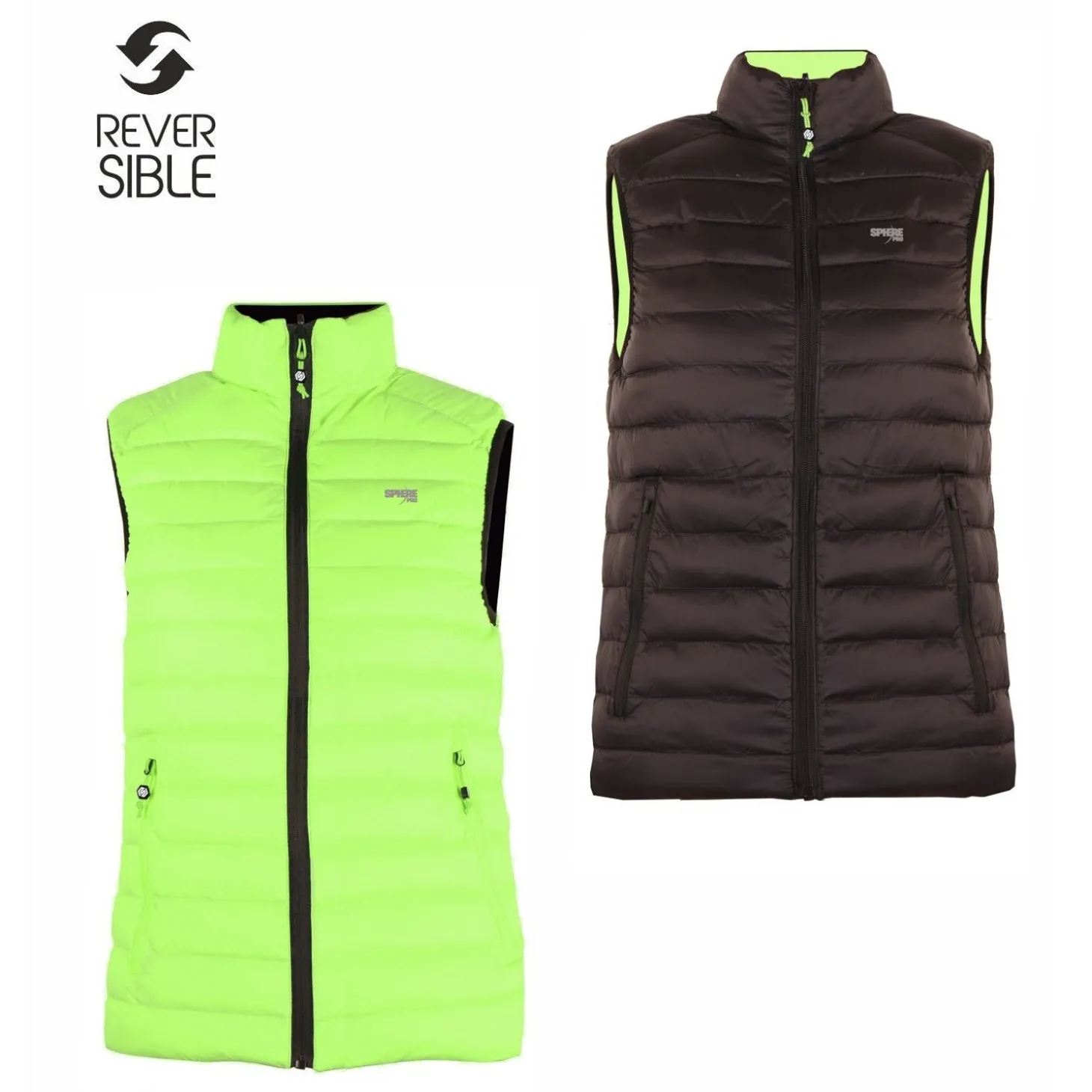 Chaleco Sphere Pro Sonia Verde/Negro