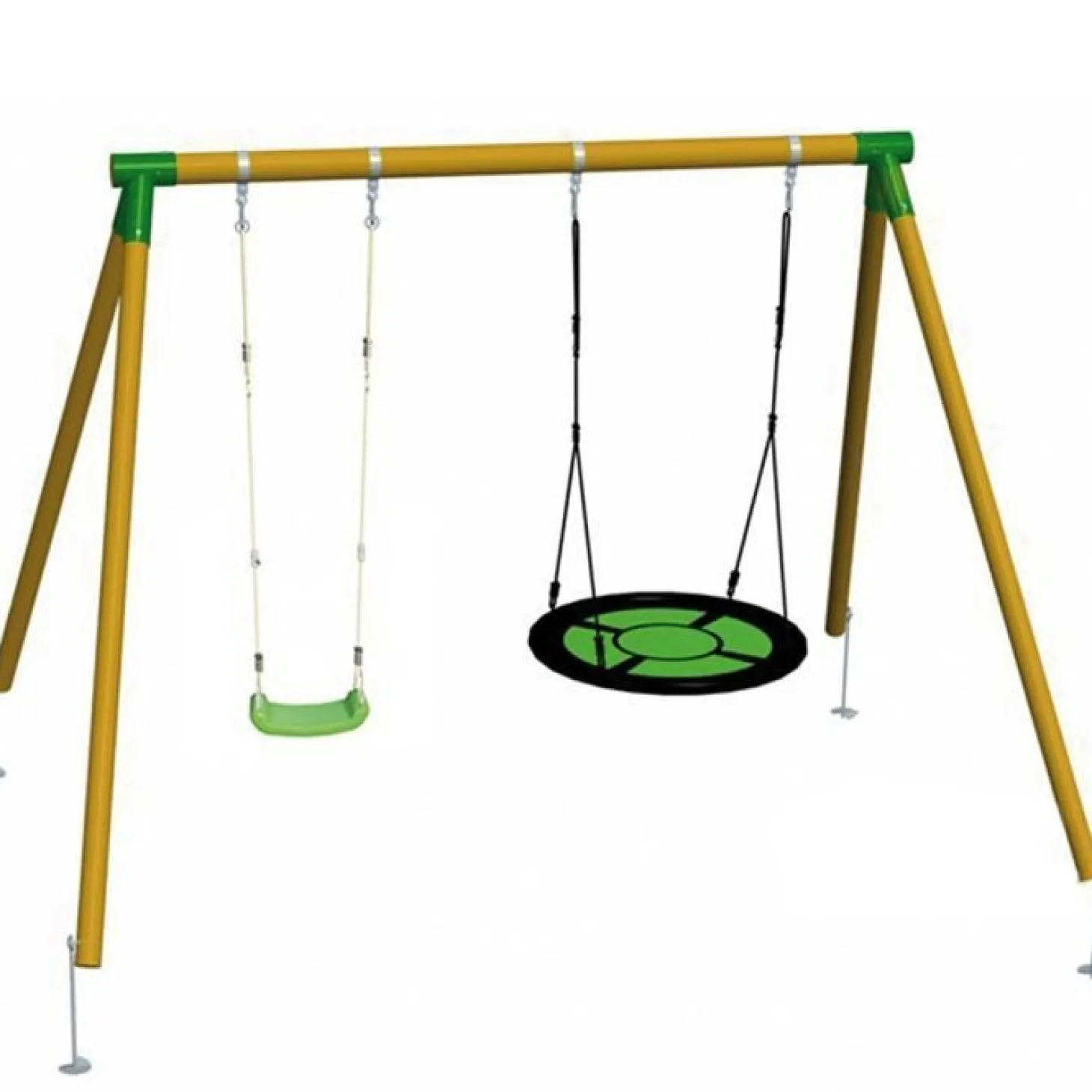 Columpio Infantil Doble Plus