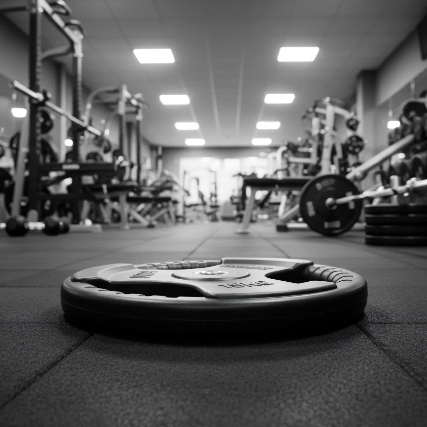 Disco Caucho Maximpro Masos C/Agarre 15kg