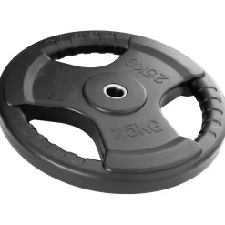 Disco Caucho Maximpro Masos C/Agarre 25kg