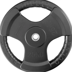 Disco Caucho Maximpro Masos C/Agarre 25kg