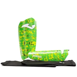 Espinilleras Joma Spartan Verde Flúor/Amarillo Flúor