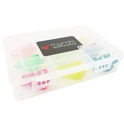 Estuche Transparente Portasilbatos