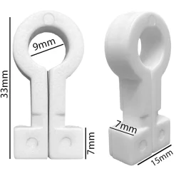 Gancho Sujeción Redes Portería Zastor ETTE-8 Pack 50ud