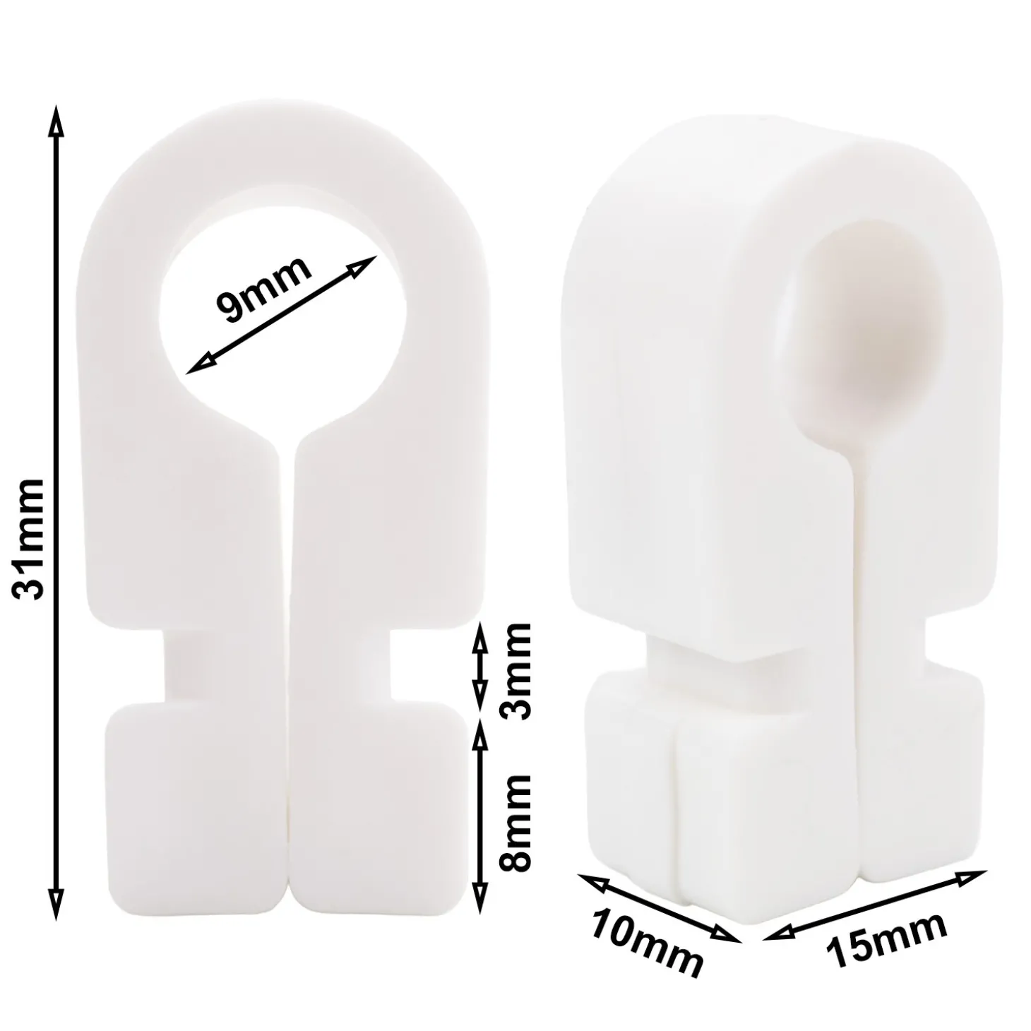 Gancho Sujeción Redes Portería Zastor ETTE-10 Pack 50ud