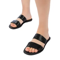 Grendha Buriti Icone Slide Ad Negra