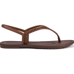 Grendha Todo Dia Brilha Sand Ad Marrón