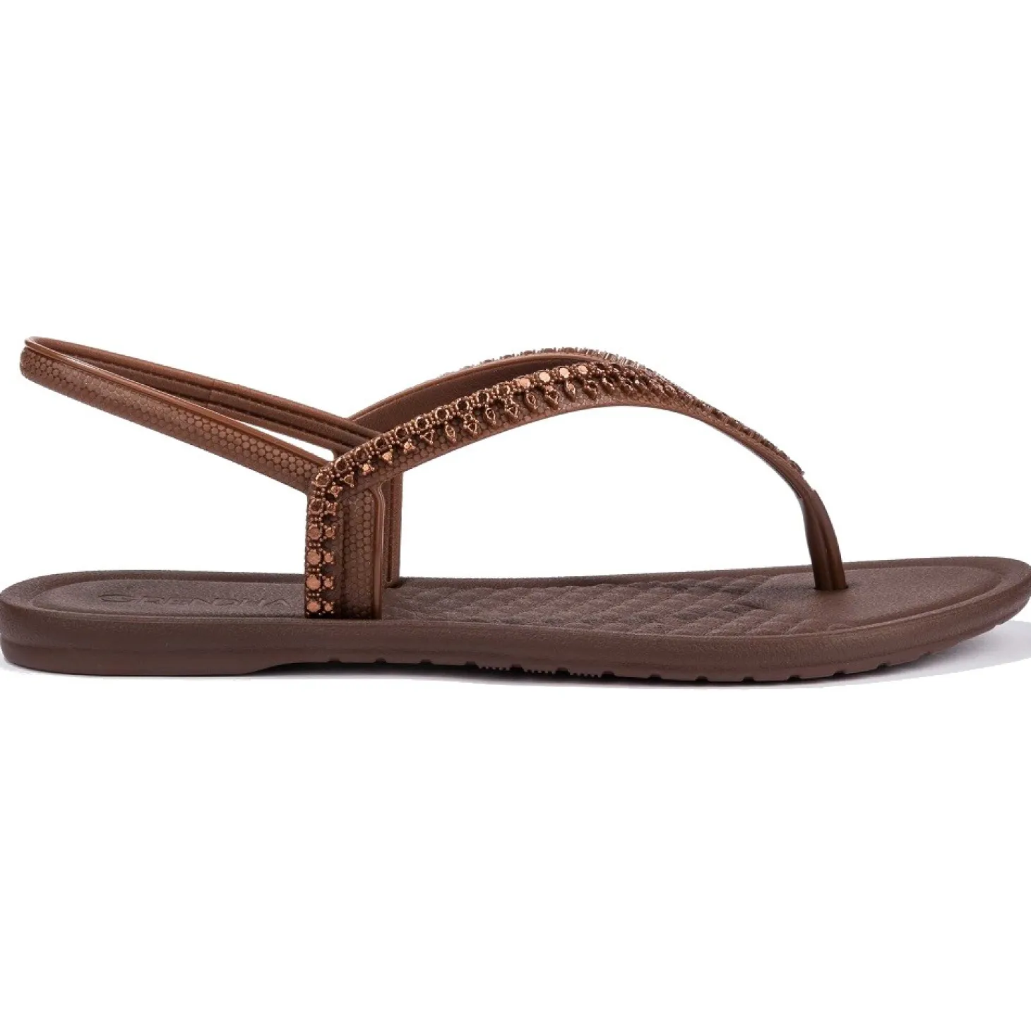 Grendha Todo Dia Brilha Sand Ad Marrón