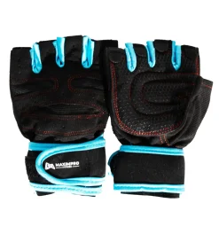 Guantes Fitness Maximpro Kiri Negro/Azul