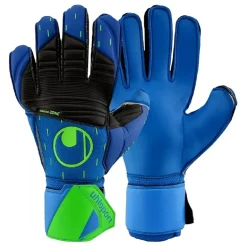 Guantes Portero Uhlsport Aquasoft Azul/Negro