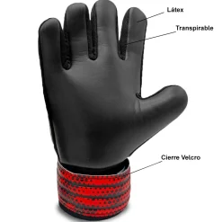 Guantes Portero Zastor Pampa Red