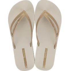 Ipanema Bossa Soft V Fem Beige/Dorado